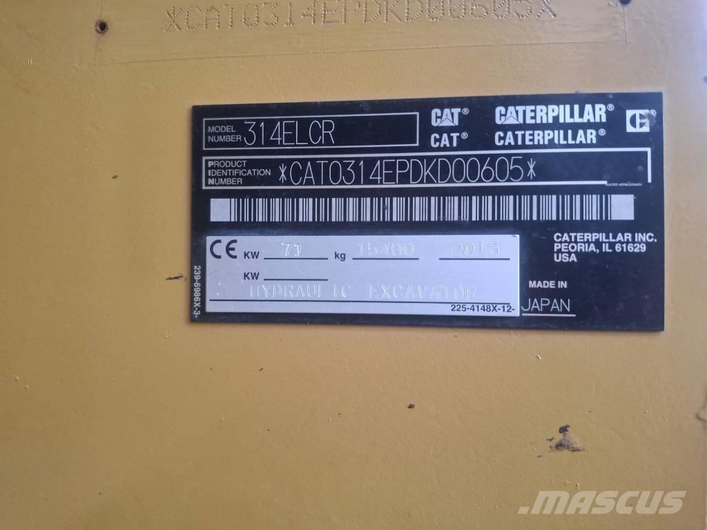 CAT 314 E LCR Верижен екскаватор