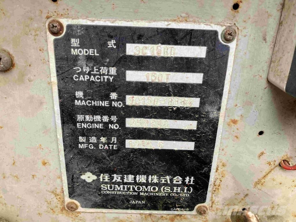 Sumitomo SC1500 Верижни кранове
