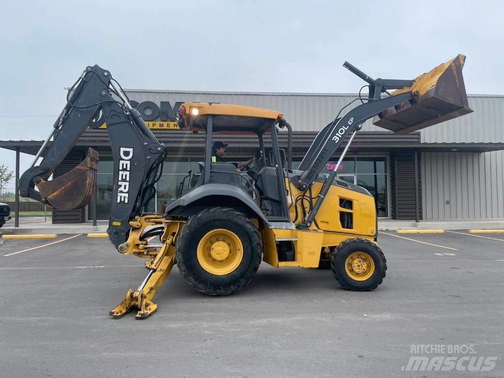 John Deere 310L EP Товарач със заден ексватор