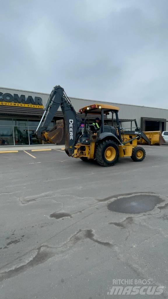 John Deere 310L EP Товарач със заден ексватор