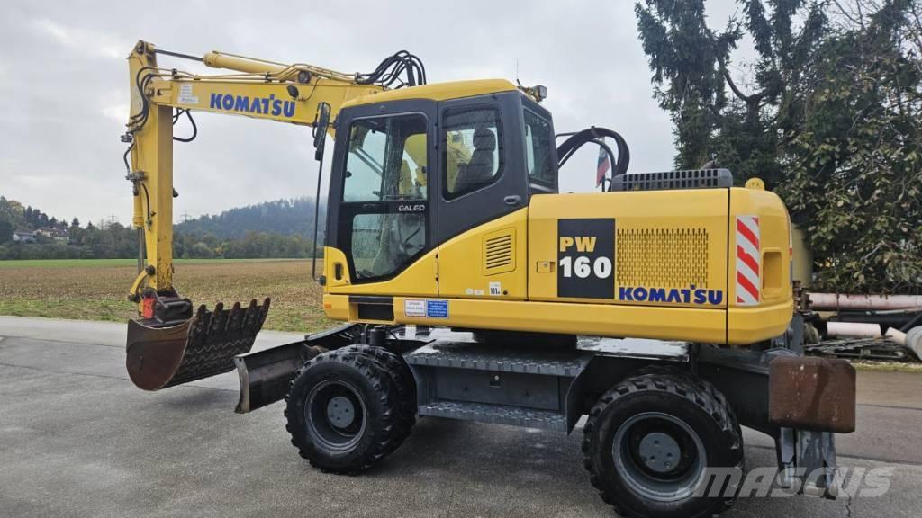 Komatsu PW 160-7K Колесни екскаватори