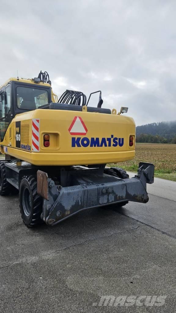 Komatsu PW 160-7K Колесни екскаватори