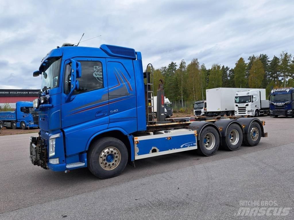 Volvo FH 540 Plogbil Камиони с кран с кука