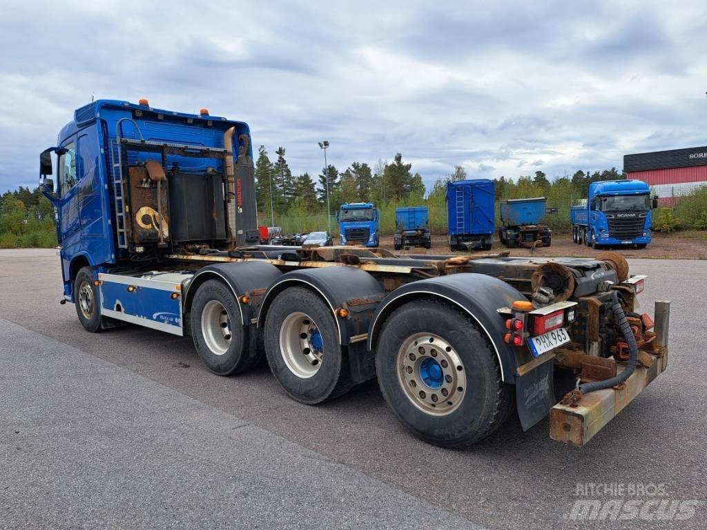 Volvo FH 540 Plogbil Камиони с кран с кука