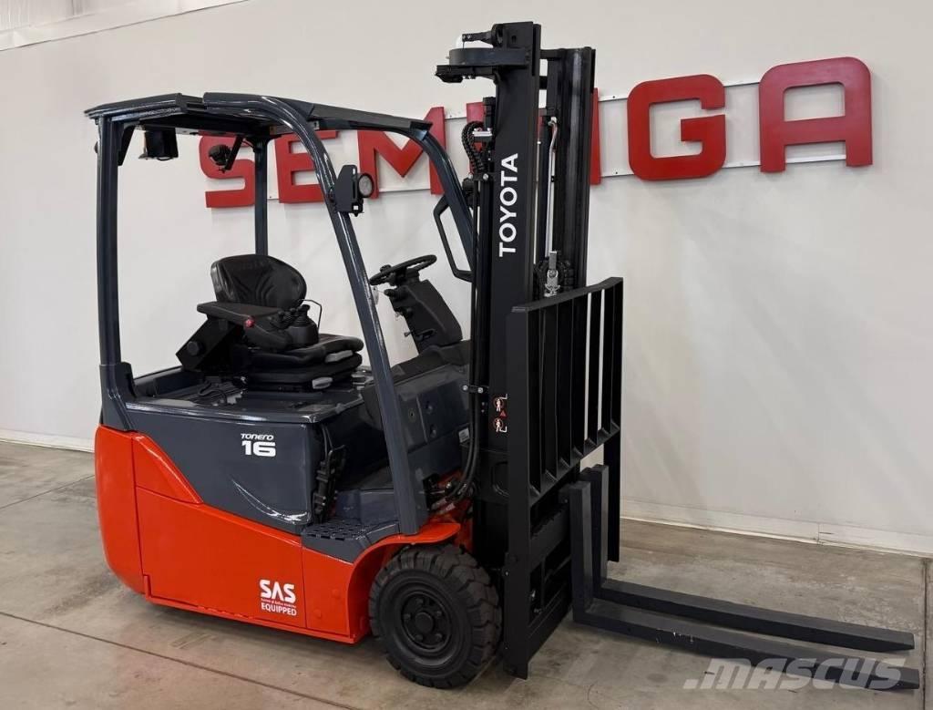 Toyota 11052 - 8FBE16T Електрически вилични кари-повдигачи