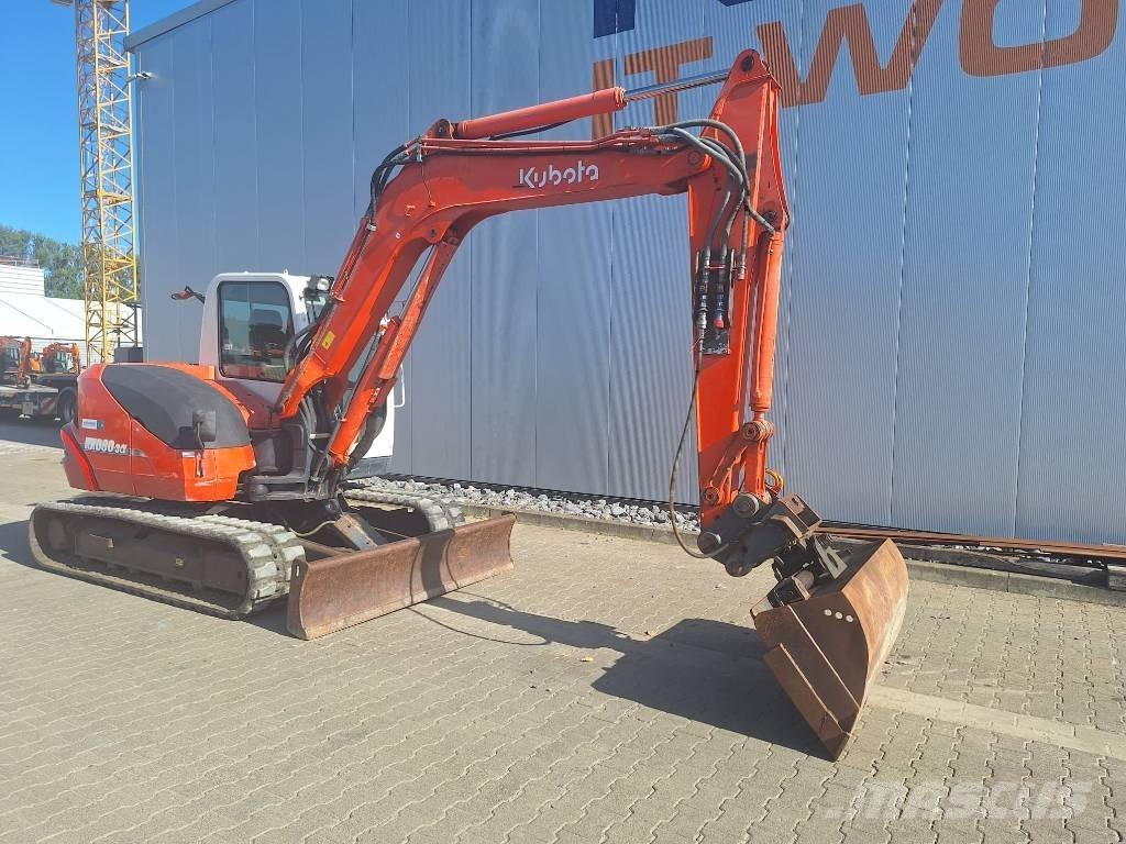 Kubota KX 080-3 Мини екскаватори < 7 т