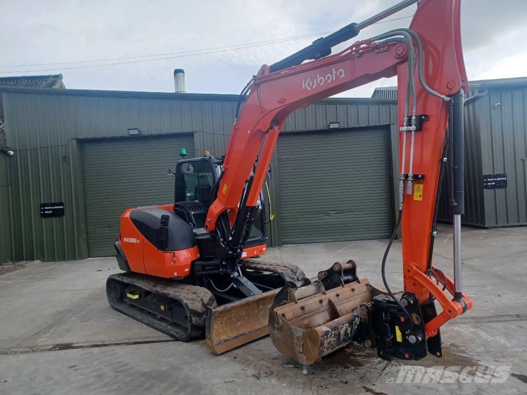 Kubota KX 085-5 Средни екскаватори 7т - 12т