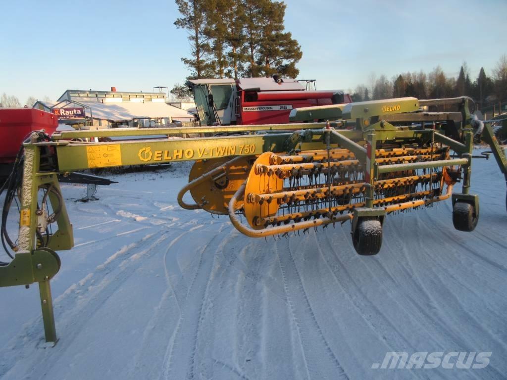 Elho Twin 750 Уиндроуърс/Косачки за сено и др.
