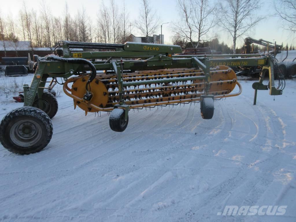 Elho Twin 750 Уиндроуърс/Косачки за сено и др.
