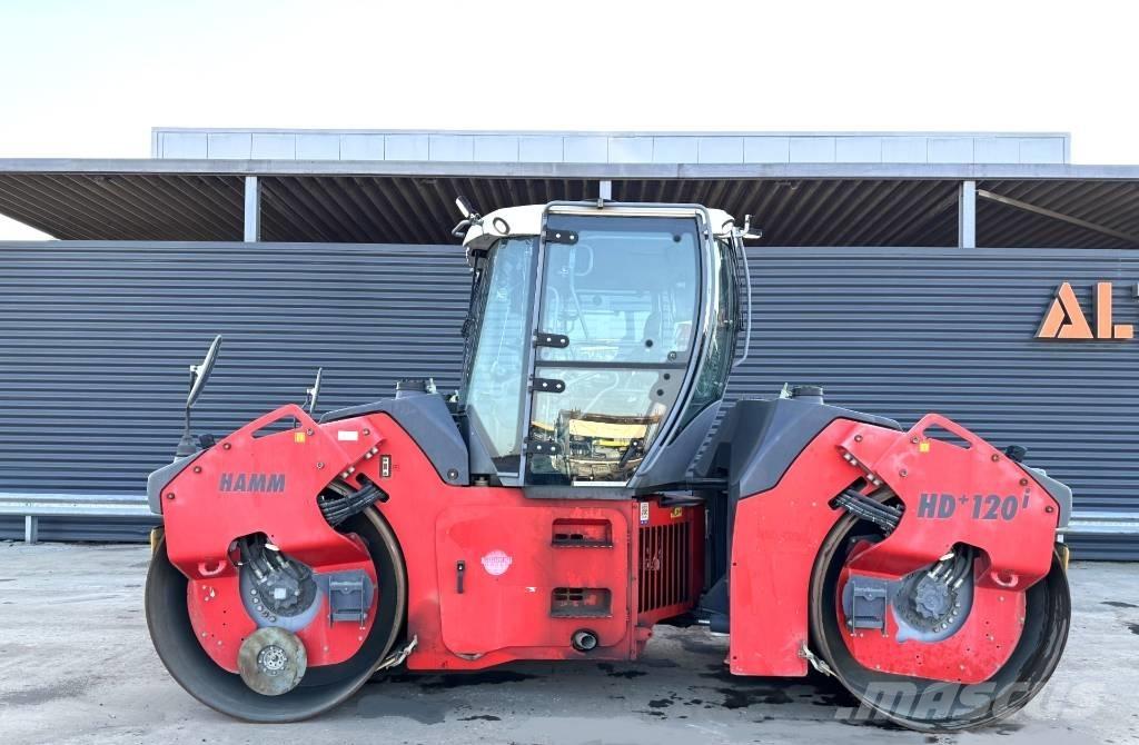 Hamm HD+ 120I VV Двойни барабанни ролки
