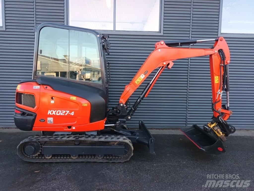 Kubota KX 027-4 Мини екскаватори < 7 т