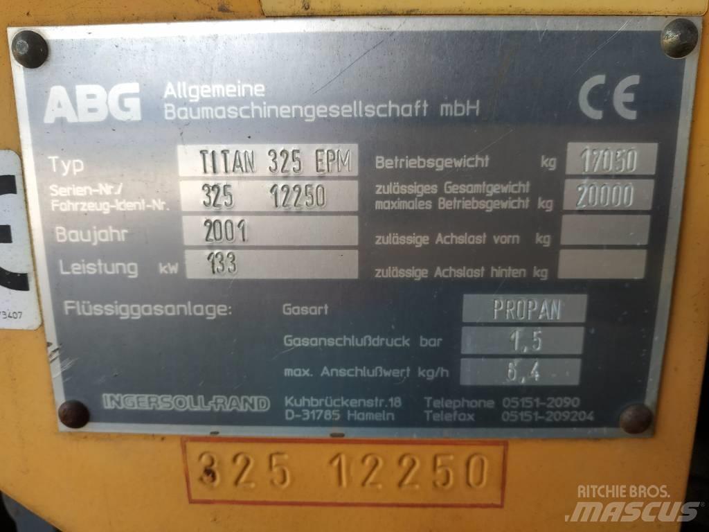 ABG Titan 325 EPM Машини за асфалт
