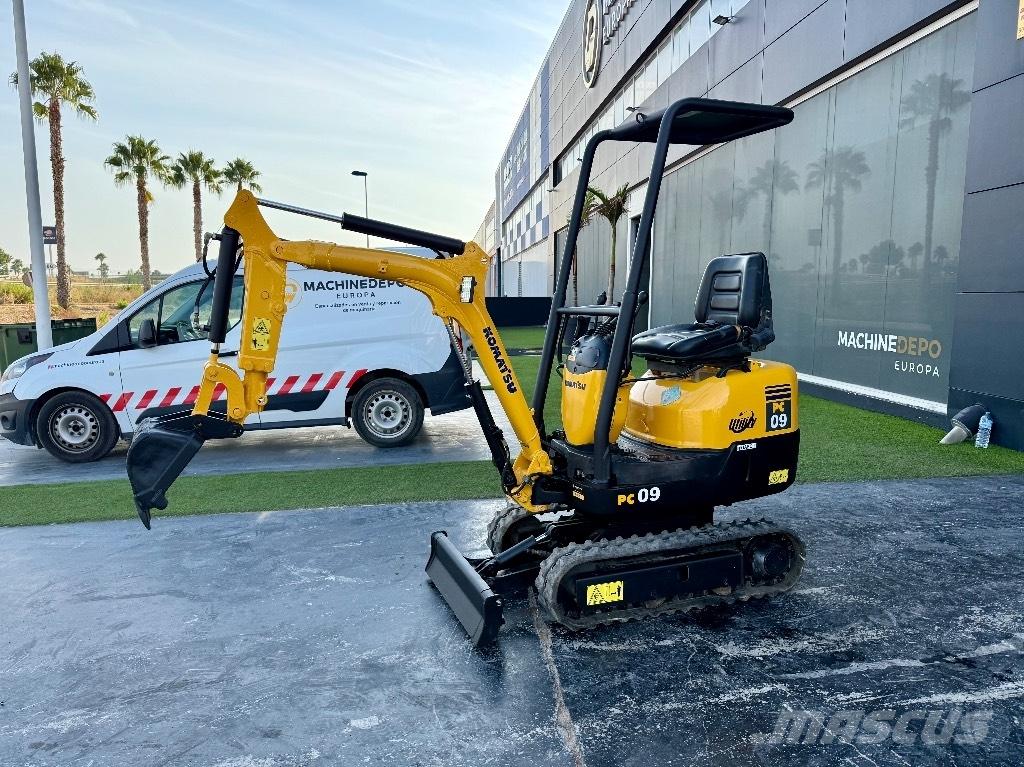 Komatsu PC 09-1 Мини екскаватори < 7 т