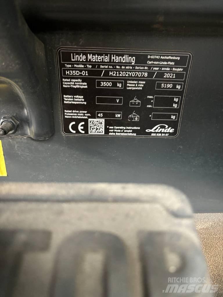 Linde H35D/1202 Дизелови камиони