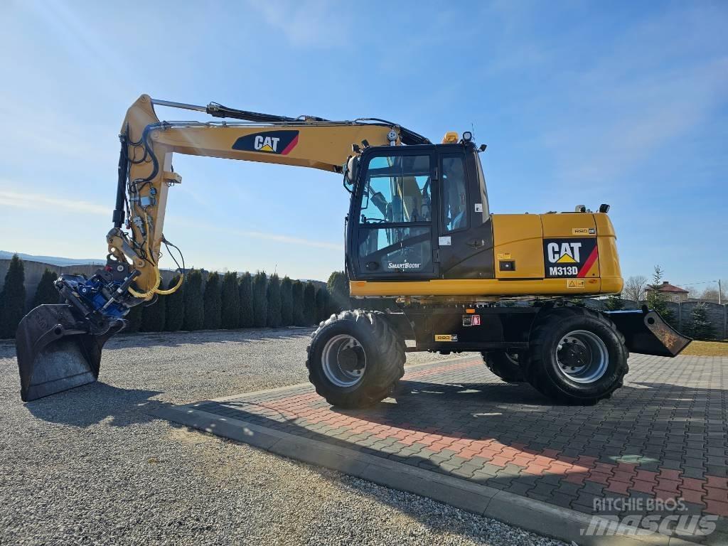 CAT 313 D Колесни екскаватори