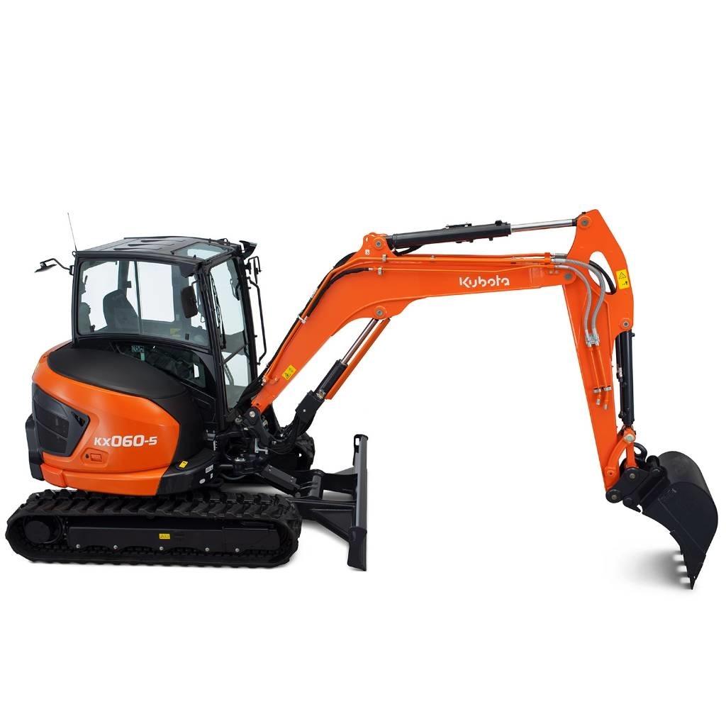 Kubota KX060-5 Мини екскаватори < 7 т