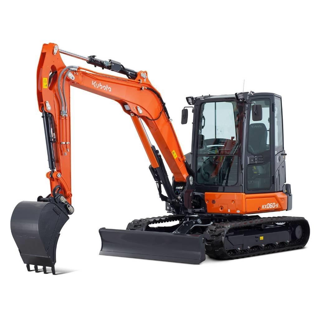 Kubota KX060-5 Мини екскаватори < 7 т
