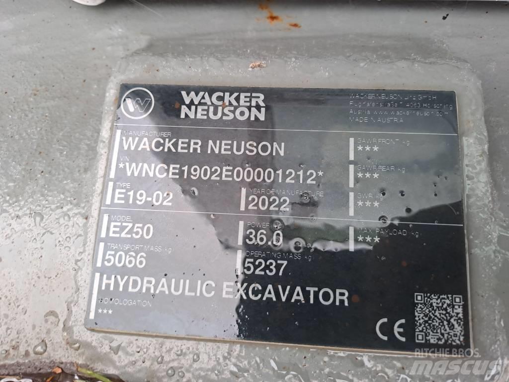 Wacker Neuson EZ50 Верижен екскаватор