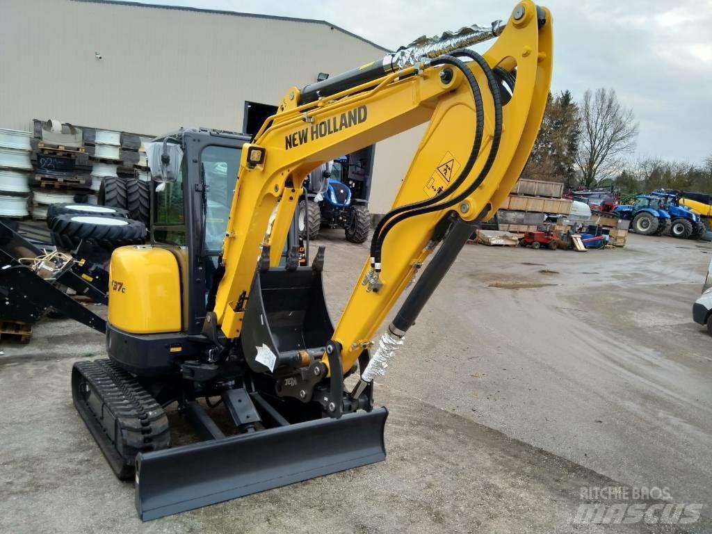 New Holland E37C Мини екскаватори < 7 т