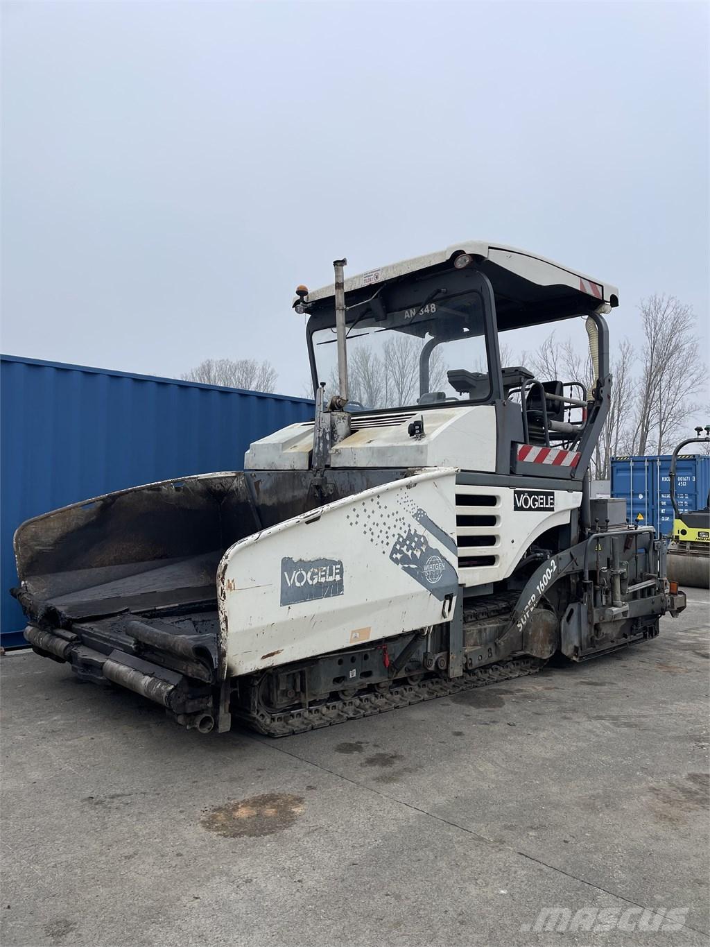 Vögele 1600-2 Машини за асфалт