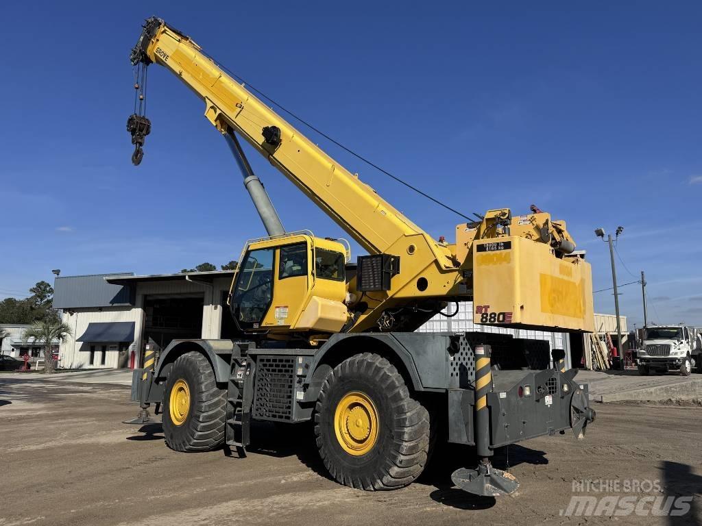 Grove RT 880 E Кранове за тежък терен