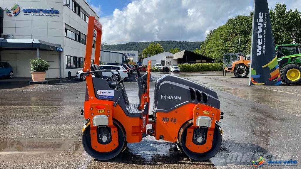Hamm HD 12 VV Двойни барабанни ролки
