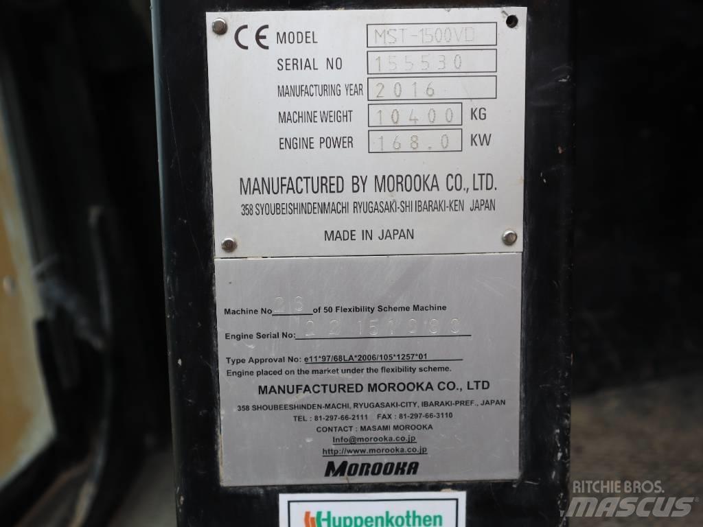 Morooka MST 1500 V D Верижни дъмпери