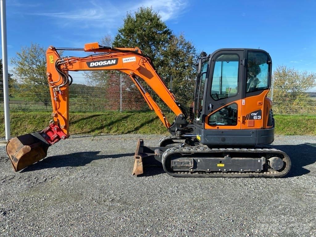 Doosan DX63-3 Верижен екскаватор