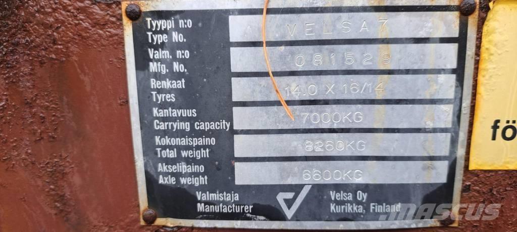 Velsa 7000kg Ремаркета самосвални
