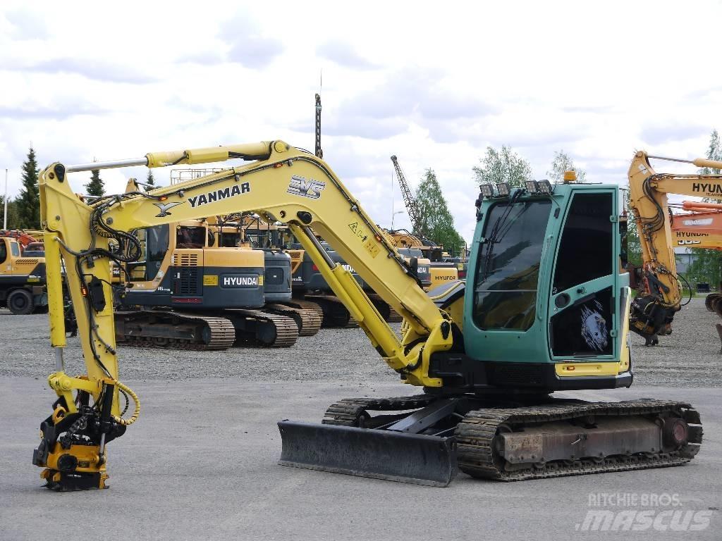 Yanmar Vio 80 Средни екскаватори 7т - 12т
