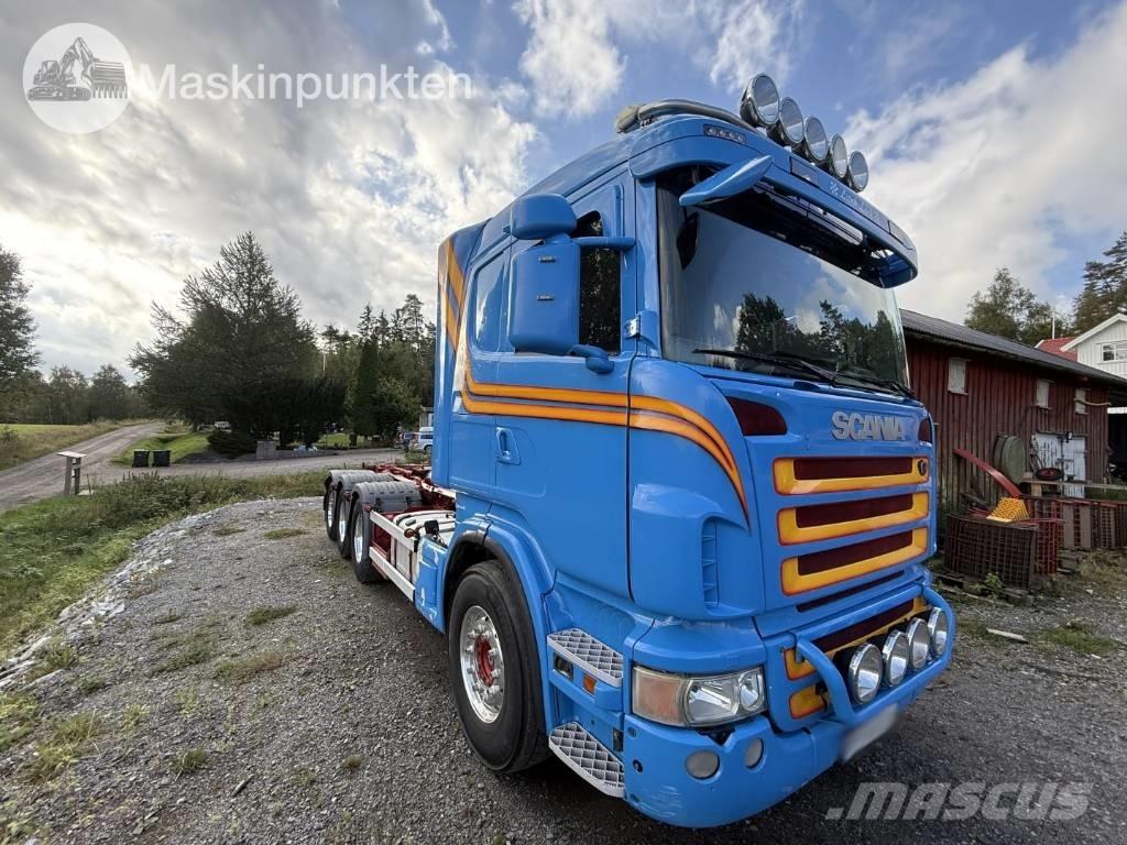 Scania R 480 LB Камиони с кран с кука