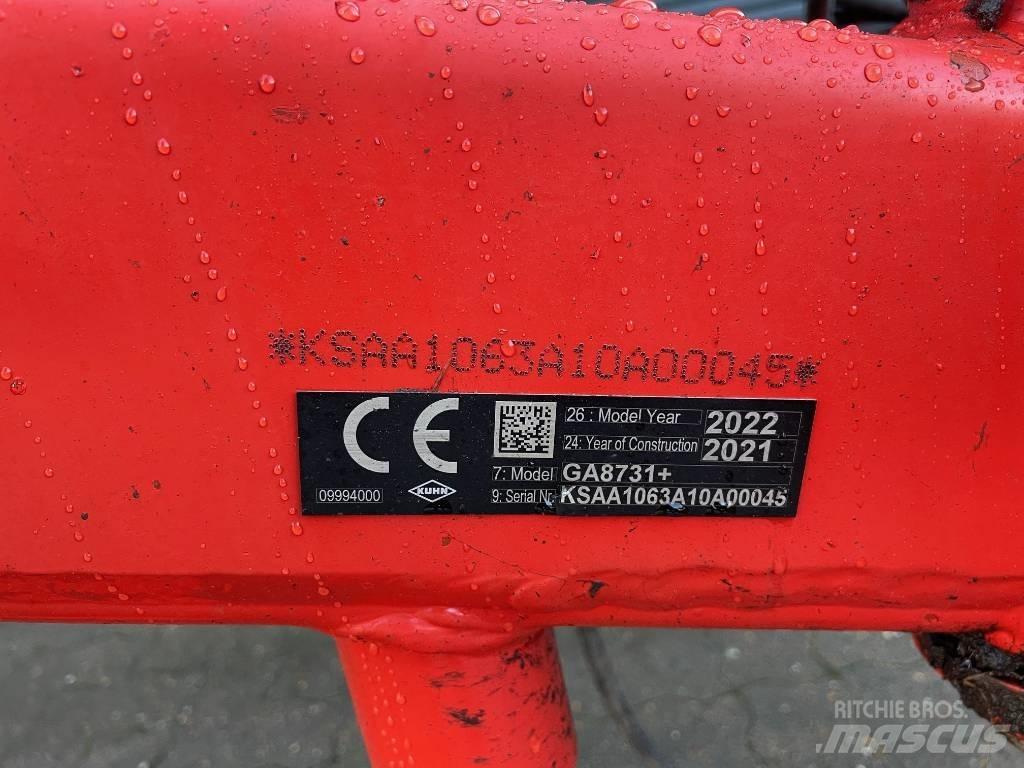 Kuhn GA 8731 Гребла и сенообръщачки