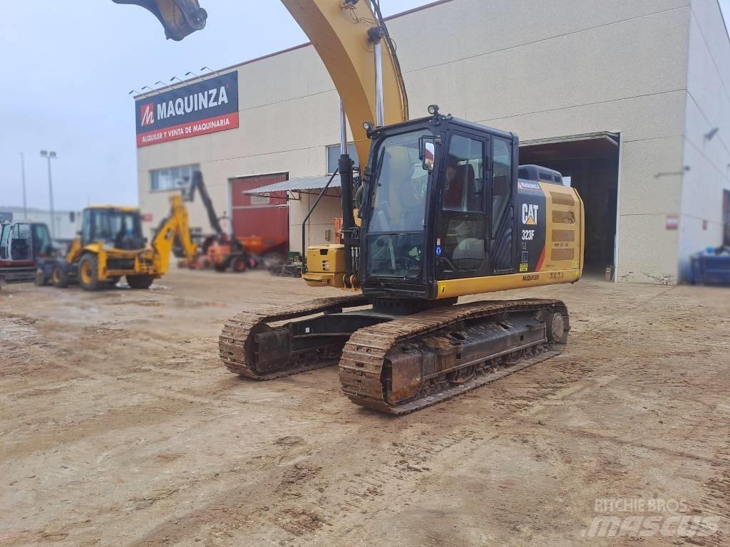 CAT 323FLN IHC Верижен екскаватор