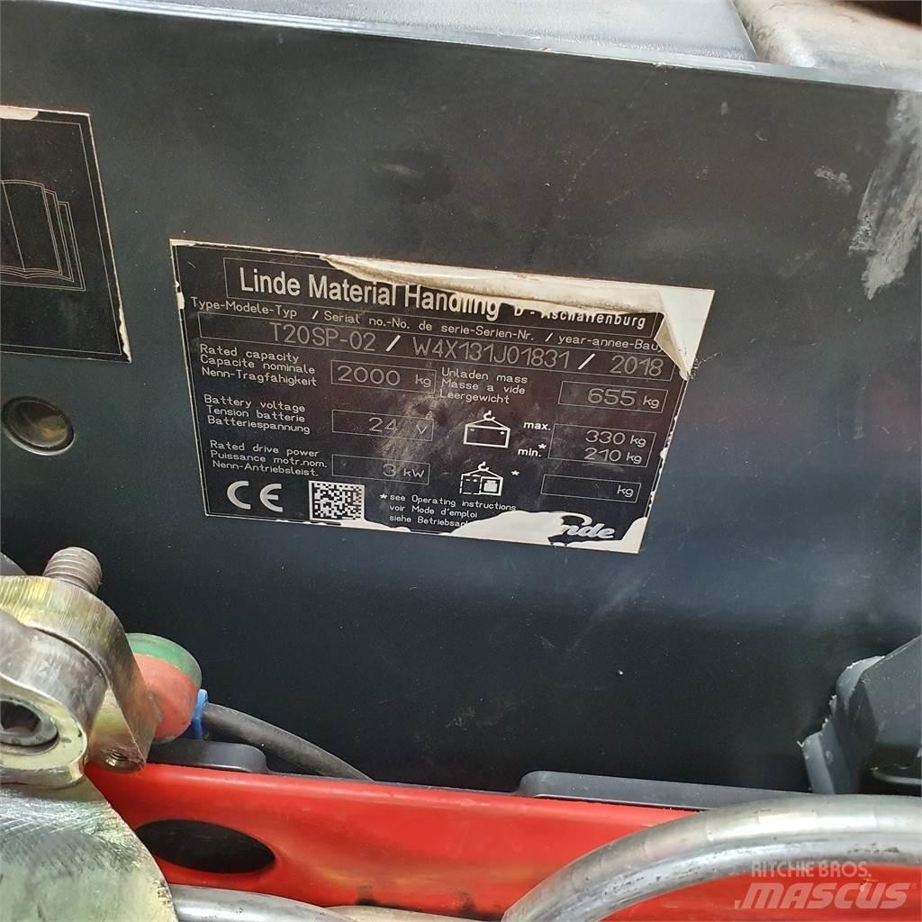 Linde T20SP-lang Нископовдигач