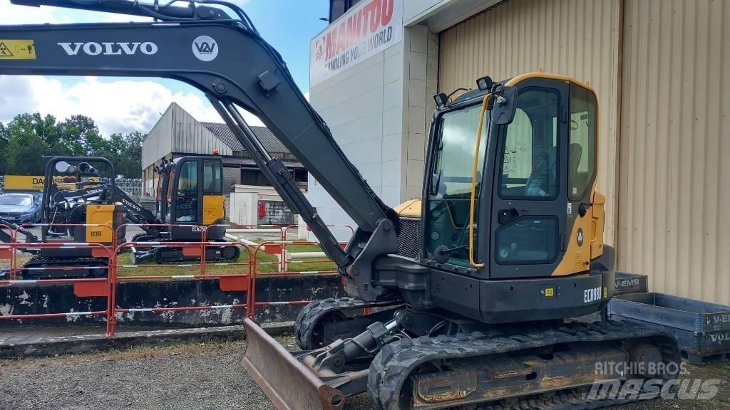 Volvo ECR 88 D Верижен екскаватор