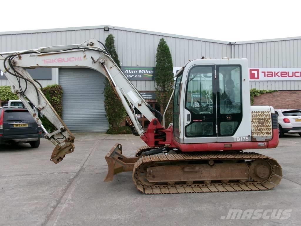 Takeuchi TB 175 Средни екскаватори 7т - 12т