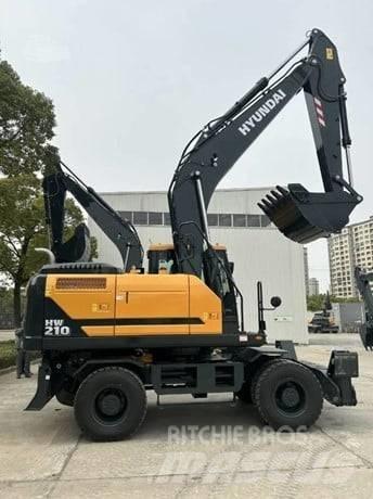 Hyundai HW 210 Колесни екскаватори
