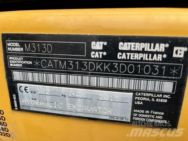 CAT M 313 D Колесни екскаватори