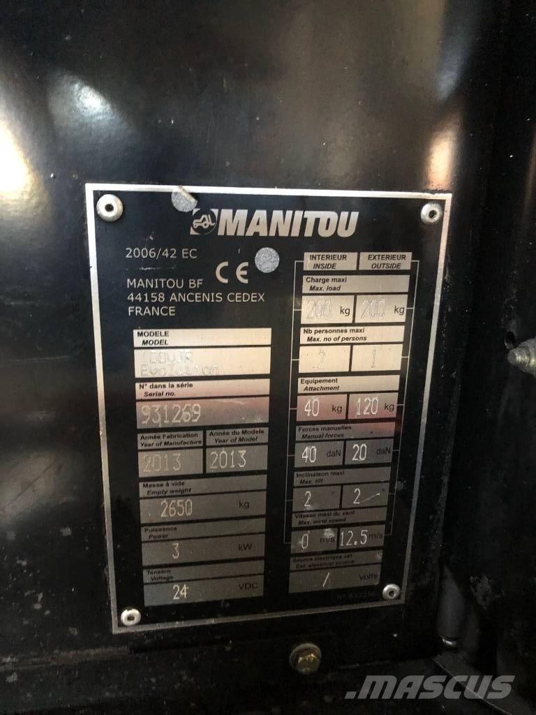 Manitou 100 VJR Ножични работни платформи
