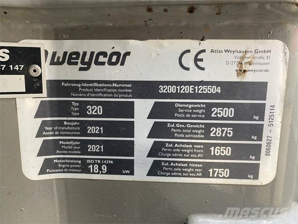 Weycor AR320 Cab Многофункционални товарачи