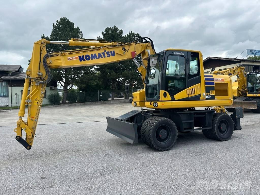 Komatsu PW 160-11EO Колесни екскаватори