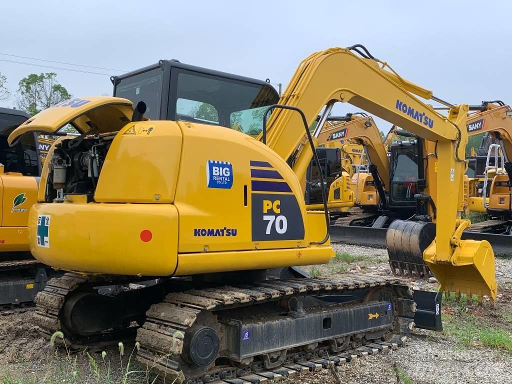 Komatsu PC 70 Средни екскаватори 7т - 12т