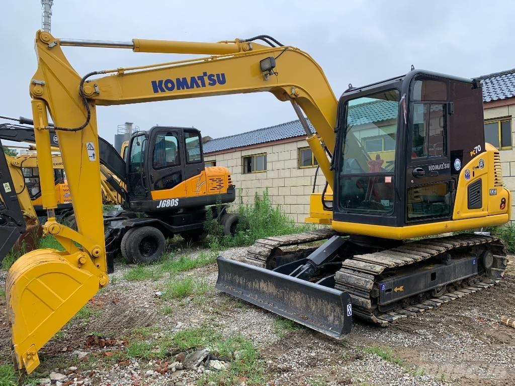 Komatsu PC 70 Средни екскаватори 7т - 12т