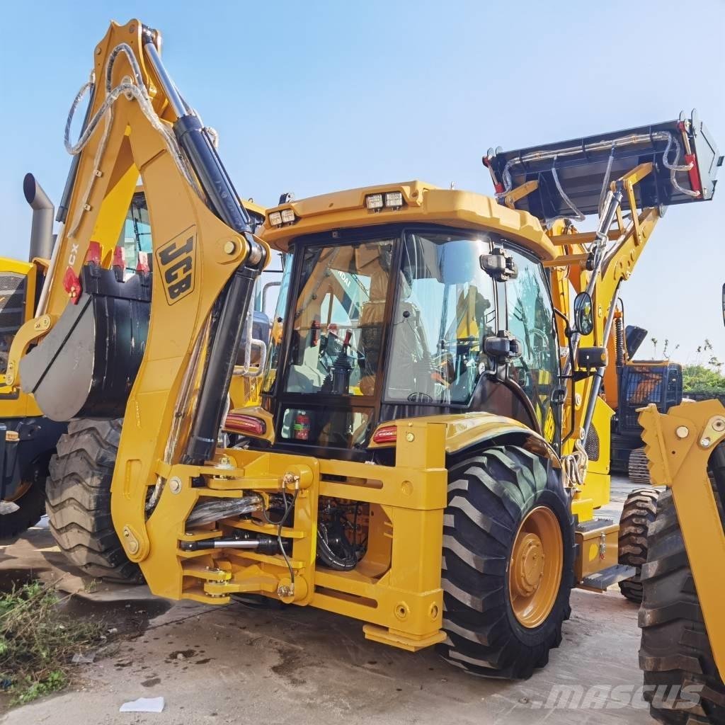 JCB 4 CX Товарач със заден ексватор