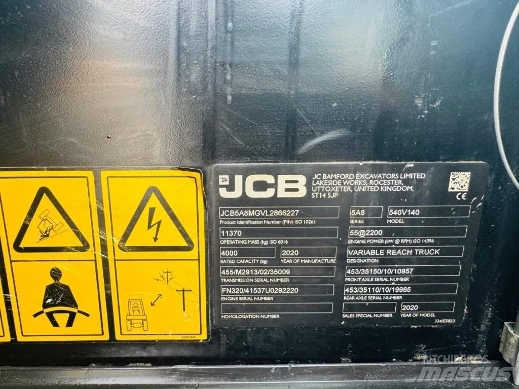 JCB 540-140 Телескопични товарачи