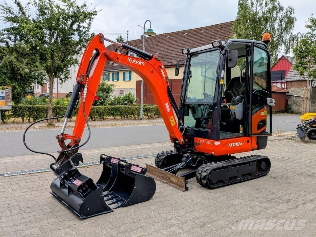Kubota KX 019-4 Мини екскаватори < 7 т