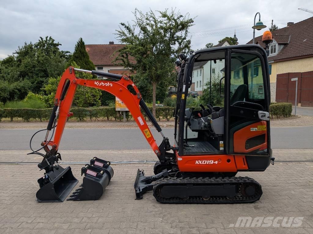 Kubota KX 019-4 Мини екскаватори < 7 т