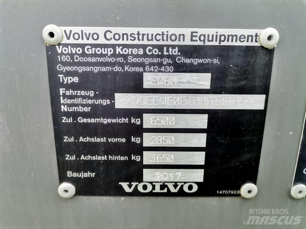 Volvo EW 60 Колесни екскаватори