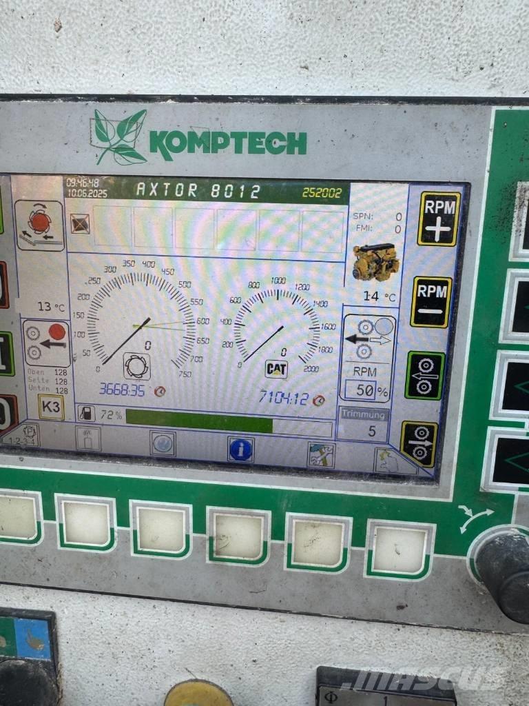 Komptech Axtor 8012 Скидери
