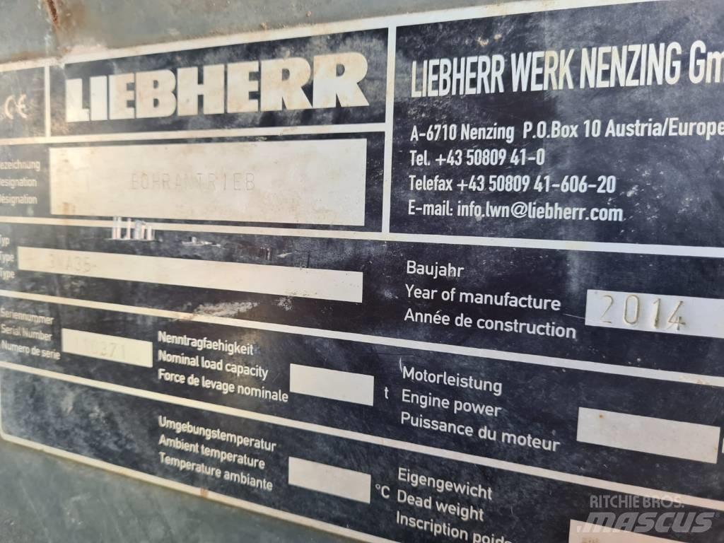 Liebherr 3MA 35 Въртящи се глави